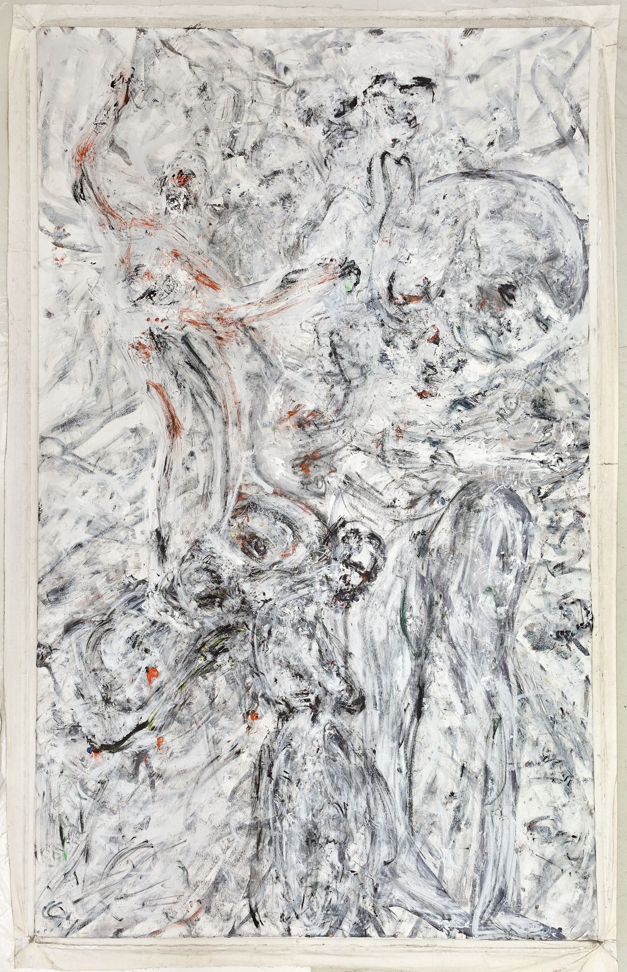 This picture shows the following artwork: Martin Disler. ”Einverleibung der Welt”. 1991.