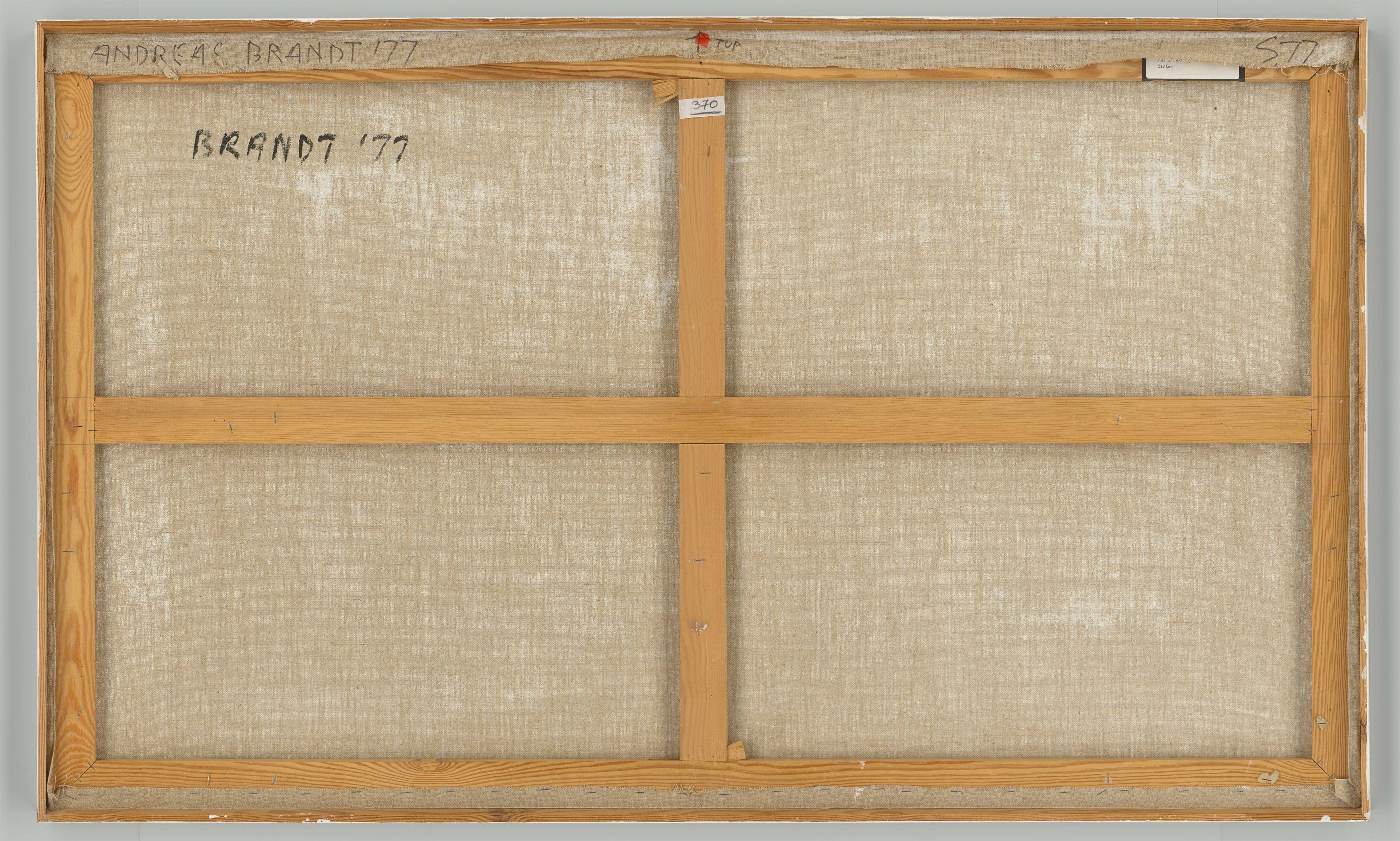 This picture shows the following artwork: Andreas Brandt. ”Rot-Grau”. 1977.