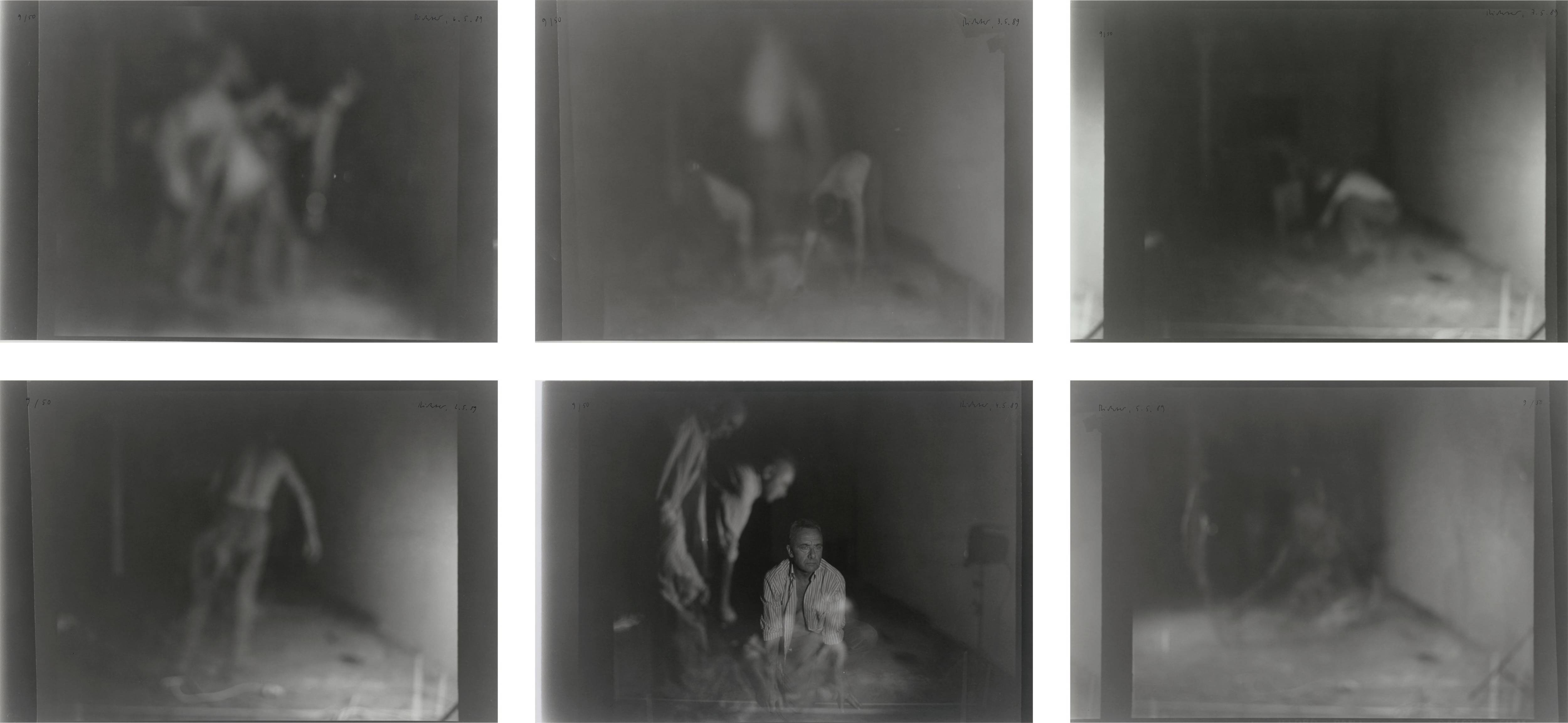 Auf diesem Bild ist das folgende Kunstwerk zu sehen: Gerhard Richter. „Sechs Fotos 2.5.89-7.5.89“. 1991.