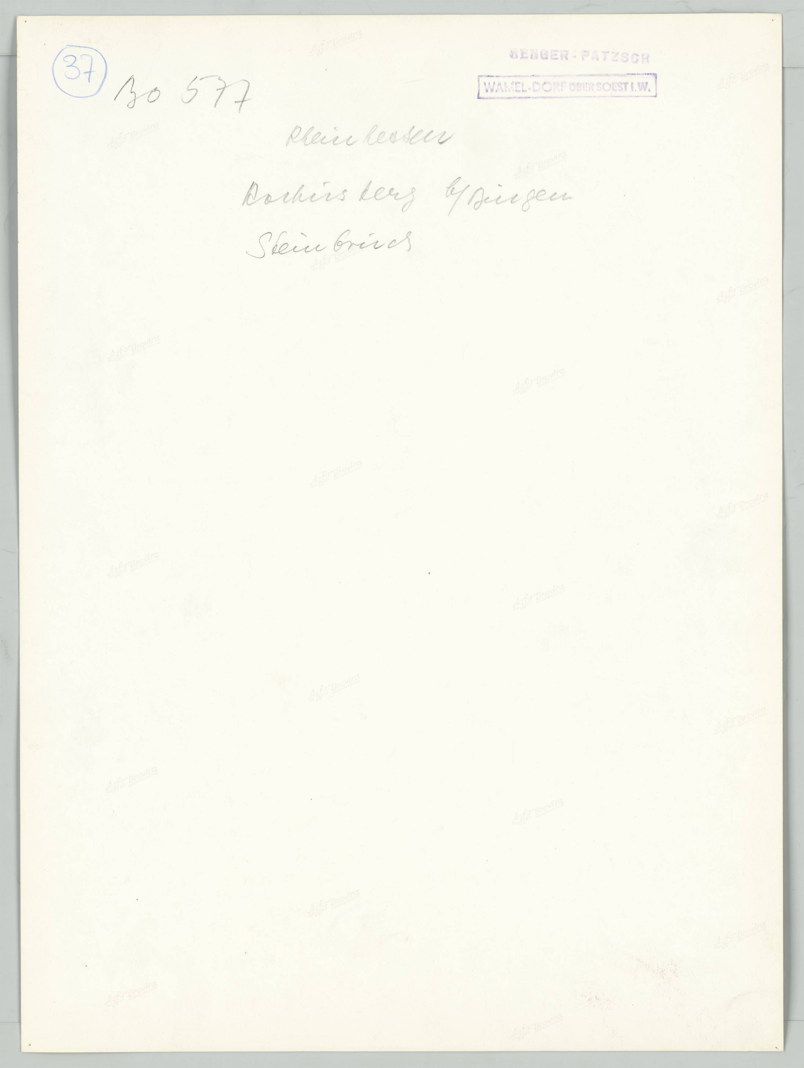 This picture shows the following artwork: Albert Renger-Patzsch. ”Rheinbecken. Rochusberg b/Bingen. Steinbruch”. Circa 1952.