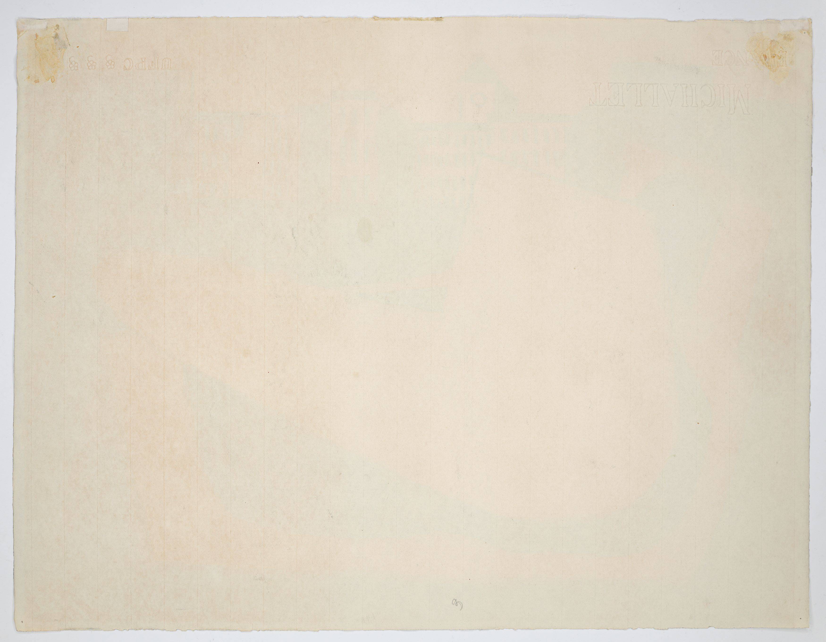 This picture shows the following artwork: Werner Heldt. ”Stadtbild mit Pfeife”. 1952.