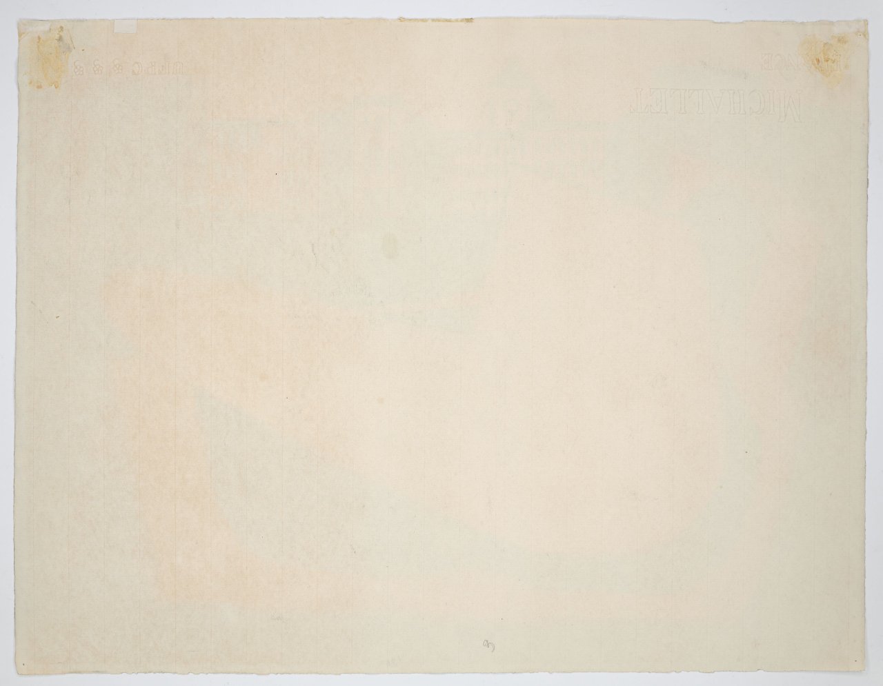 This picture shows the following artwork: Werner Heldt. ”Stadtbild mit Pfeife”. 1952.
