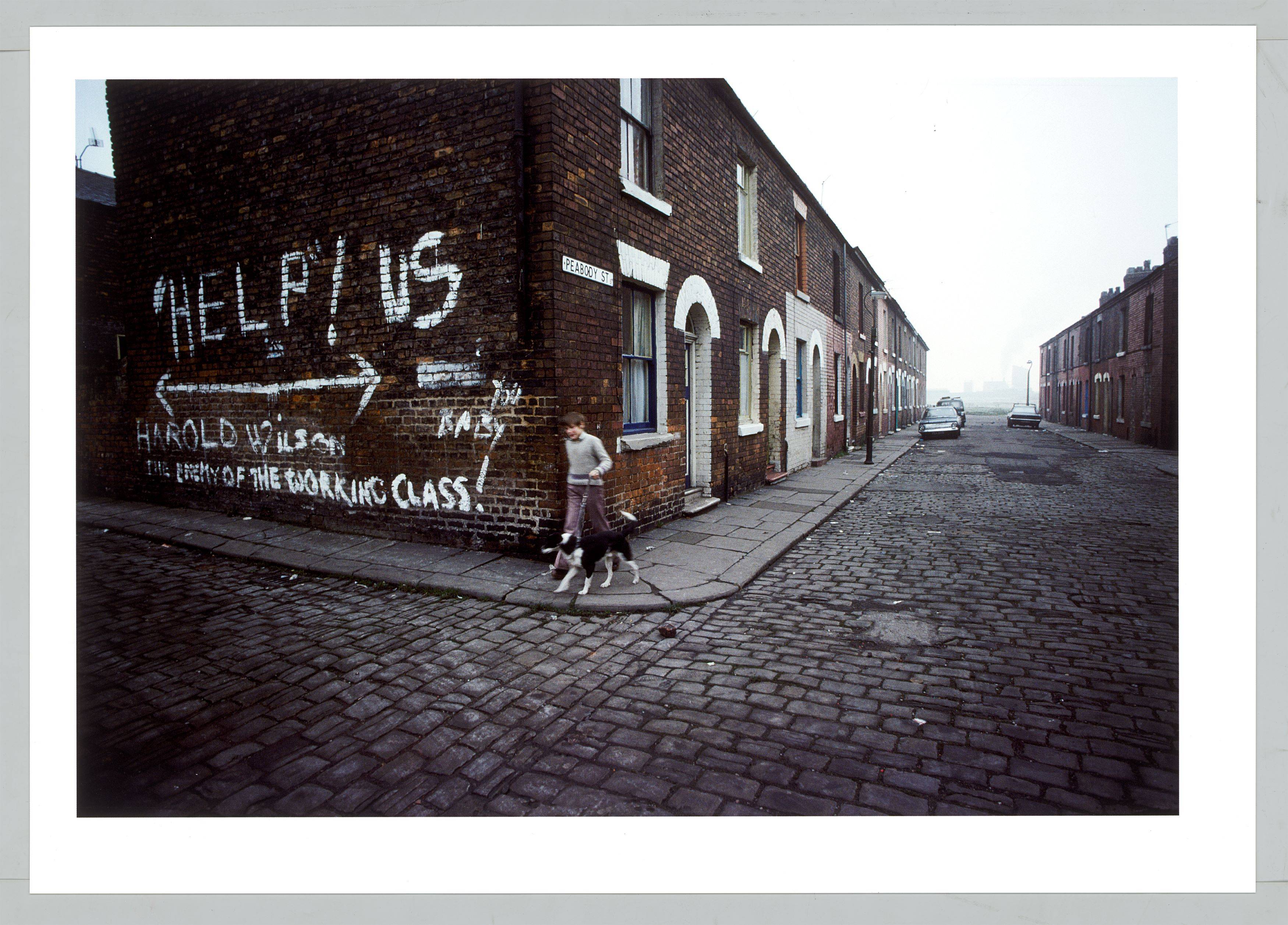 This picture shows the following artwork: John Bulmer. ”Manchester”. 1978.