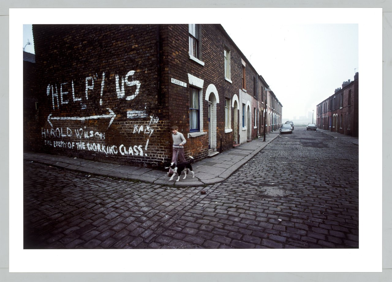 This picture shows the following artwork: John Bulmer. ”Manchester”. 1978.