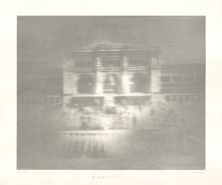 Auf diesem Bild ist das folgende Kunstwerk zu sehen: „Bahnhof (Hannover)“. 1967.