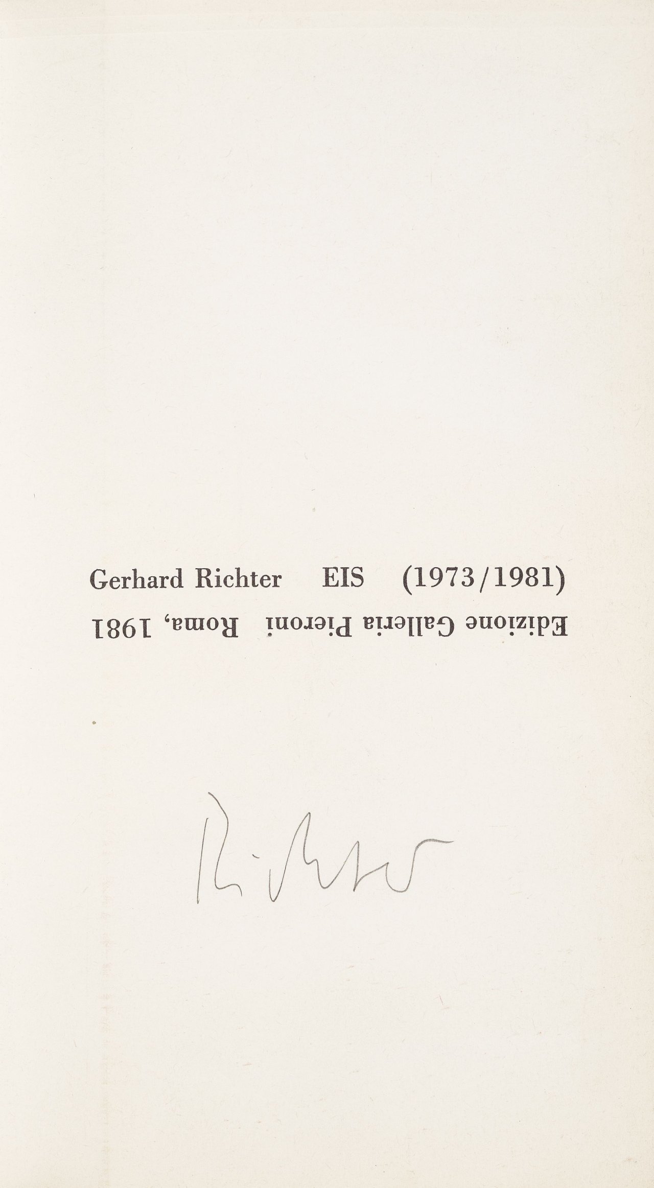 This picture shows the following artwork: Gerhard Richter. ”Eis”. 1981.