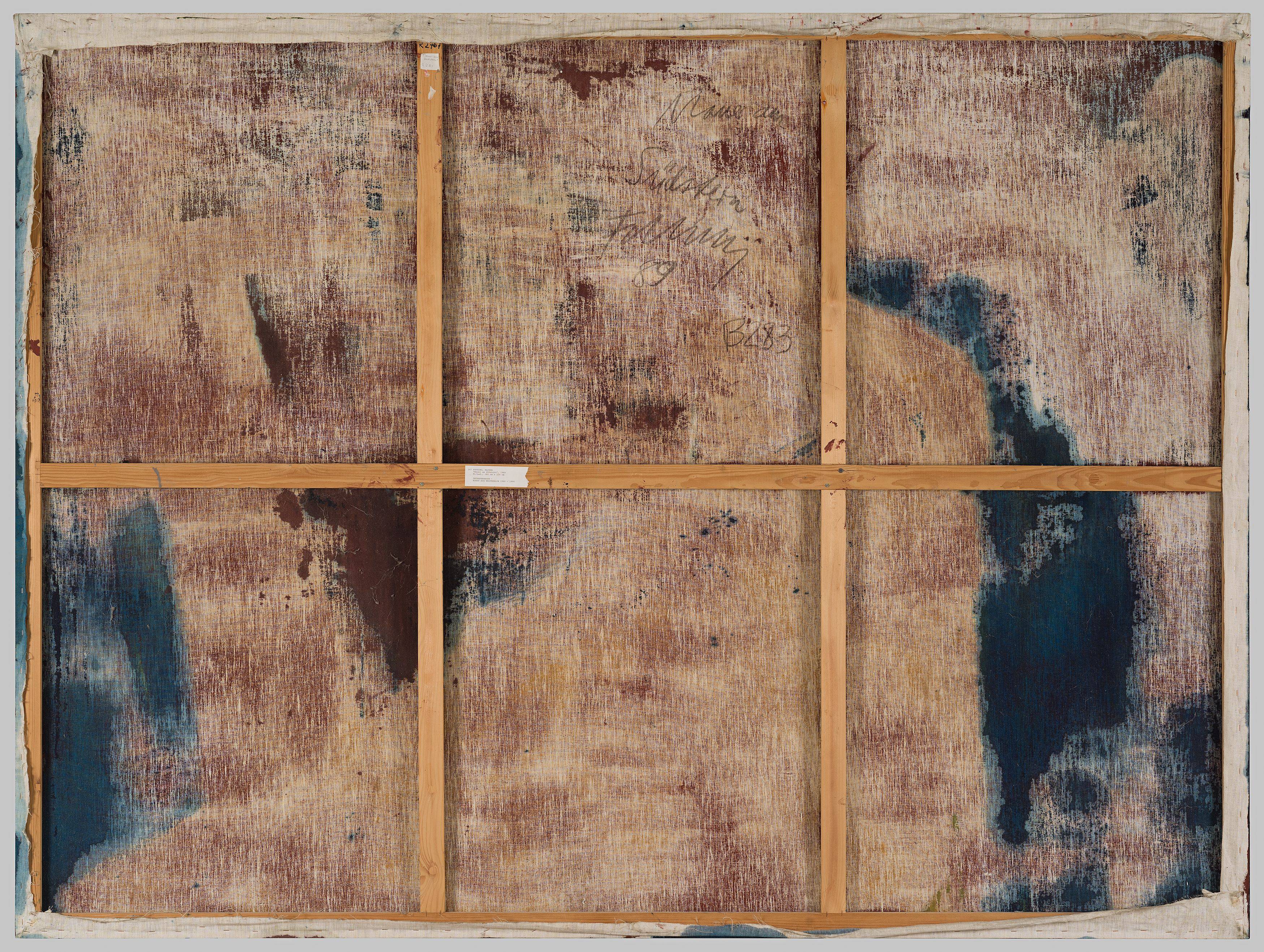 This picture shows the following artwork: Rainer Fetting. ”Mauer am Südstern”. 1989.