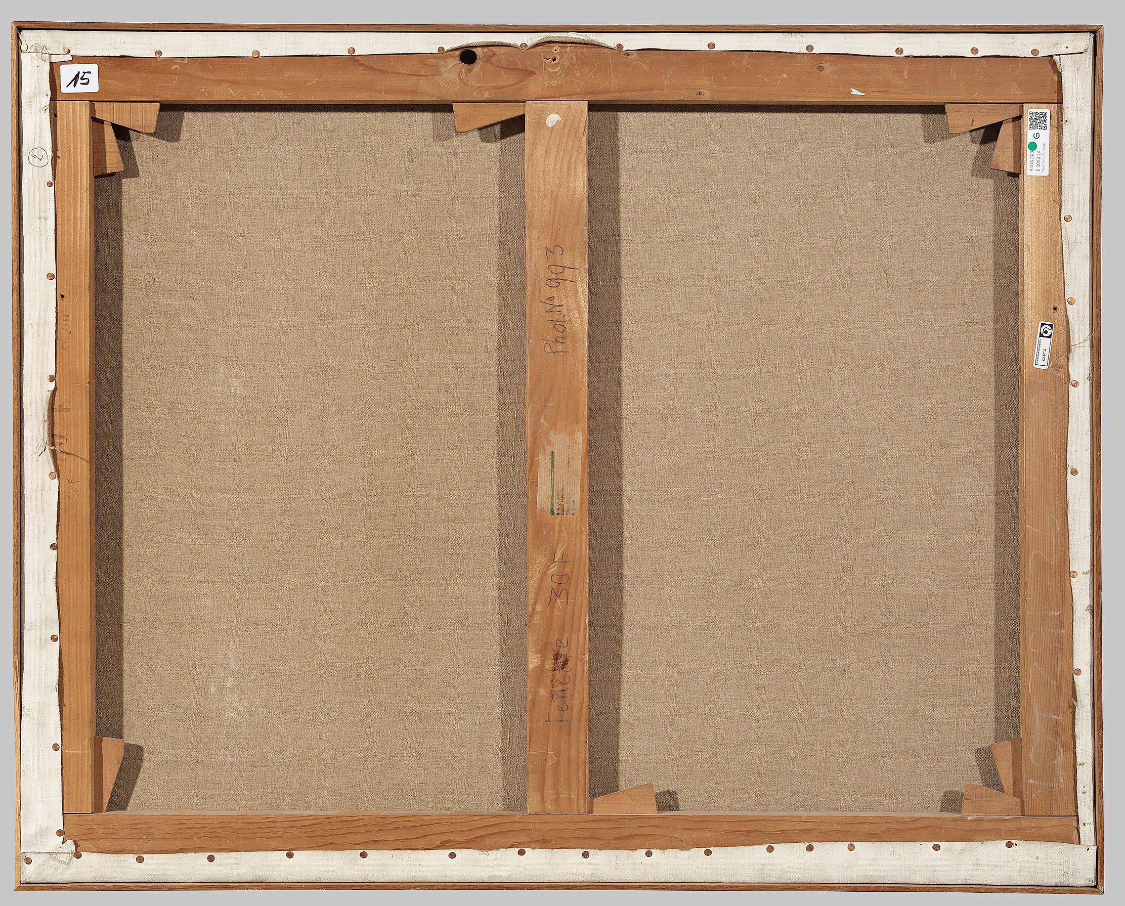 This picture shows the following artwork: Amédée Ozenfant. ”Fenêtre et ciel”. 1966.