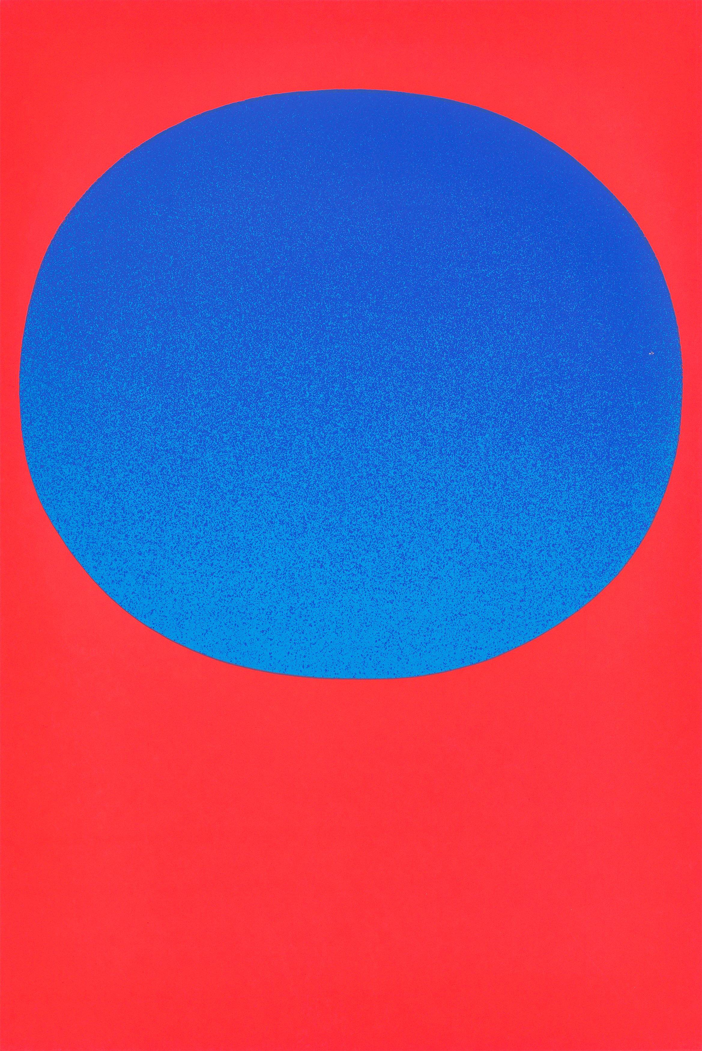 Auf diesem Bild ist das folgende Kunstwerk zu sehen: Rupprecht Geiger. „Geiger – Modulation“. 1969.